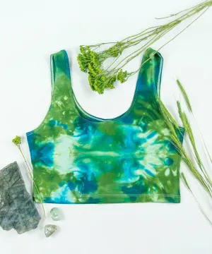 Chrysocolla Tie Dye Crop Tank