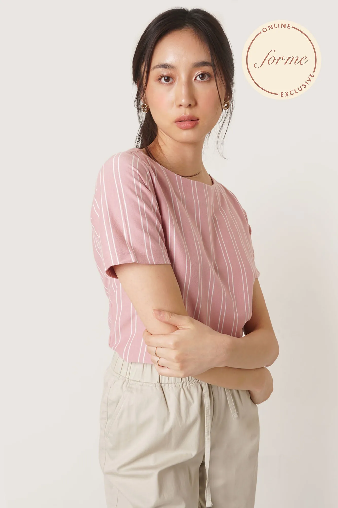 Closet Staples Vertical Striped Tee