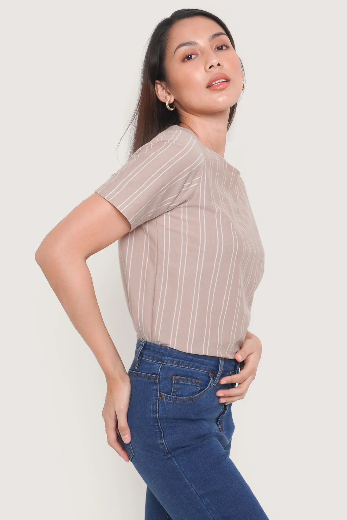 Closet Staples Vertical Striped Tee