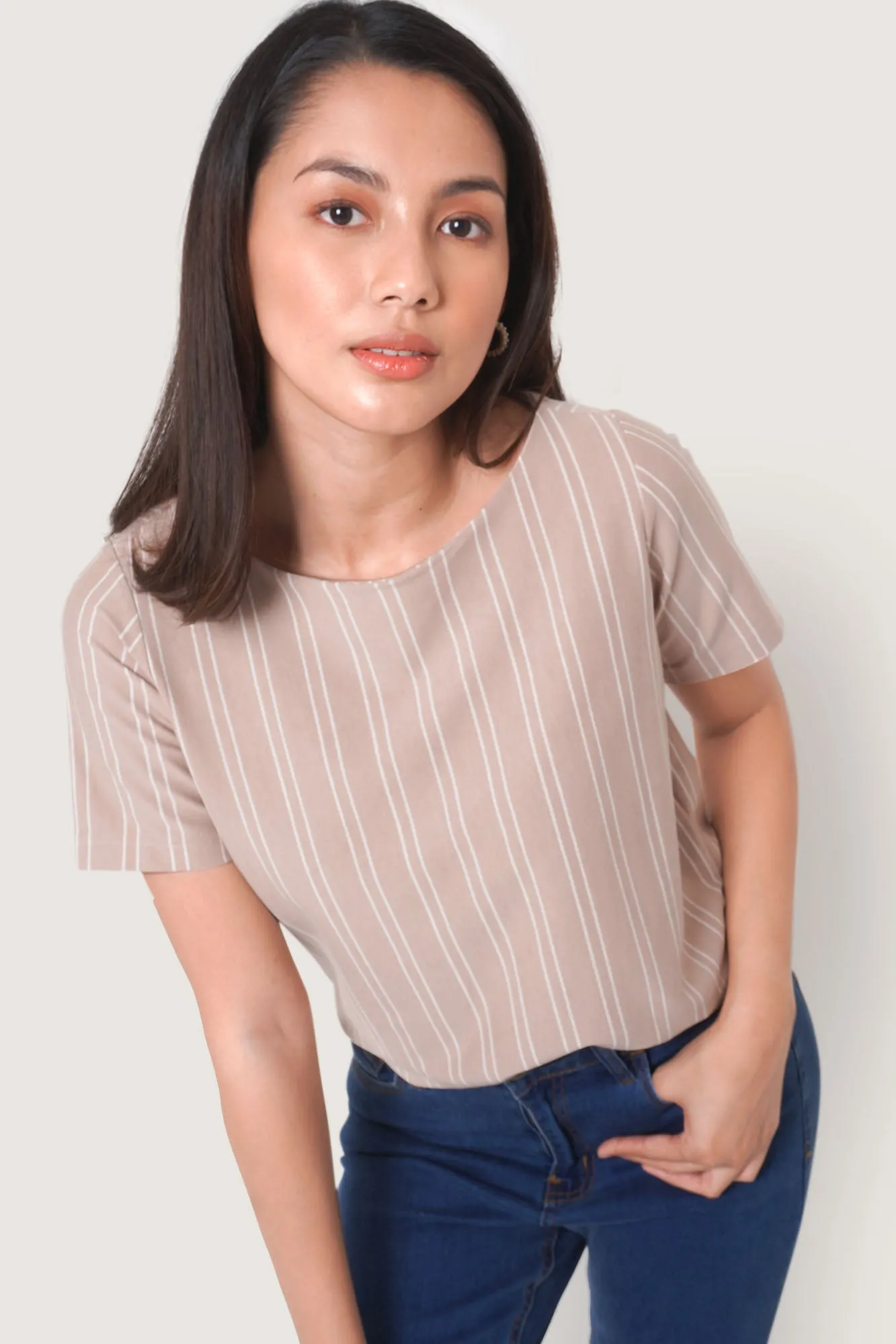Closet Staples Vertical Striped Tee