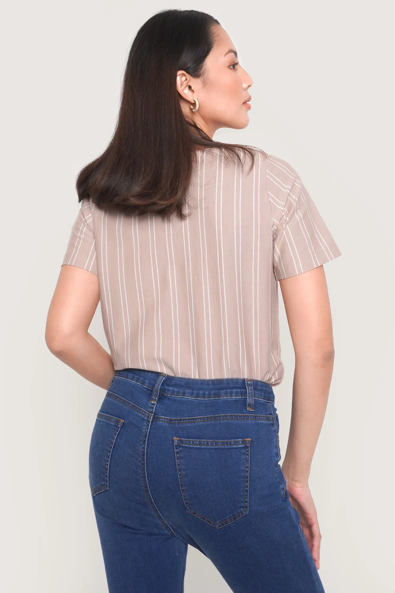 Closet Staples Vertical Striped Tee