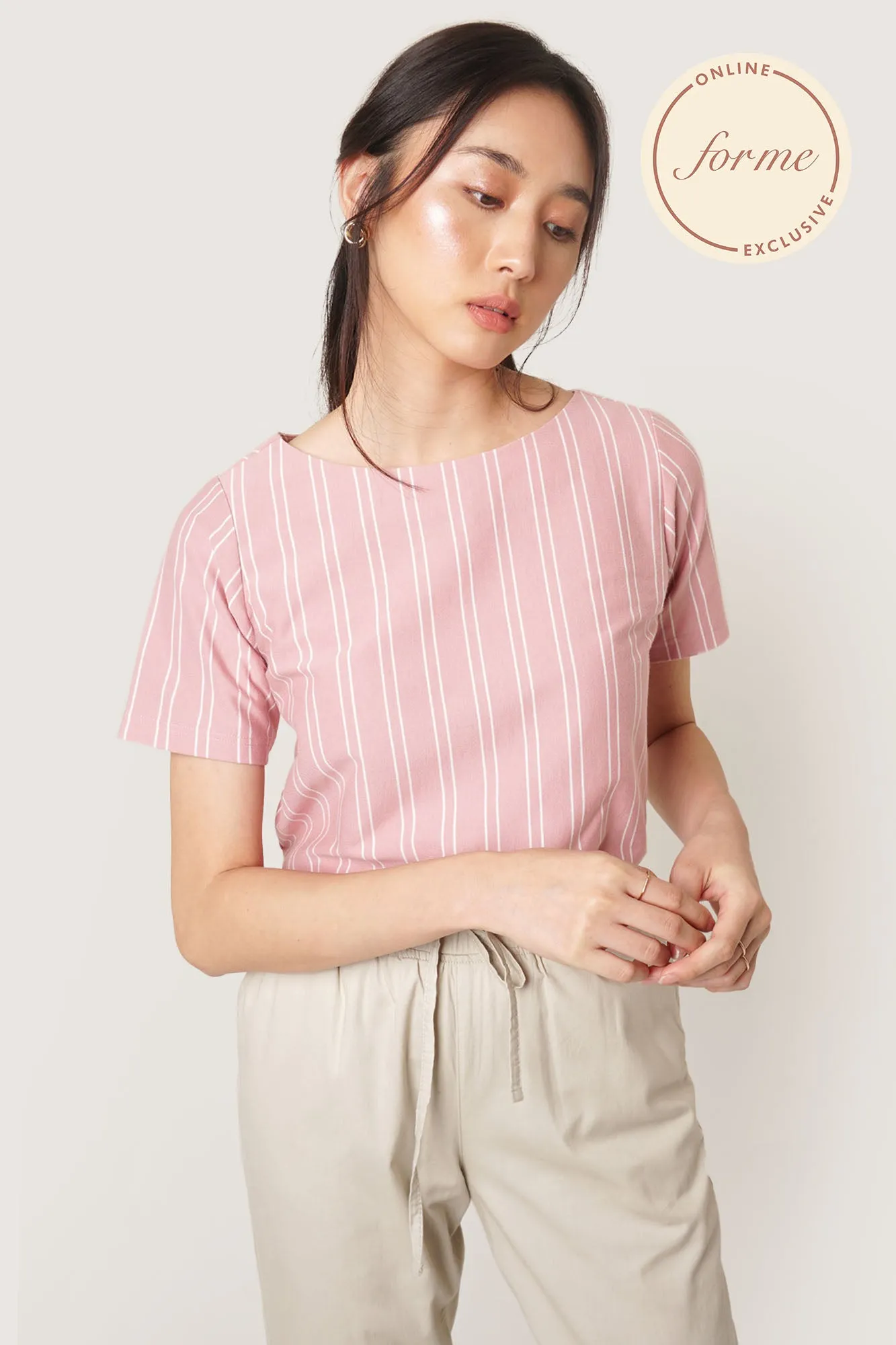 Closet Staples Vertical Striped Tee