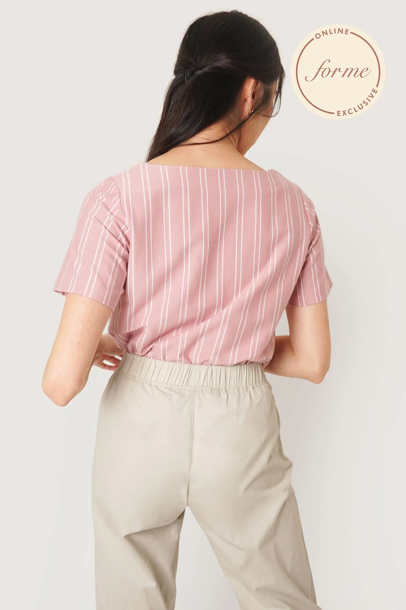 Closet Staples Vertical Striped Tee