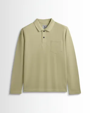Cotton Polo Full Sleeve Unisex Beach Pocket