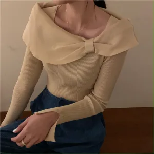 Cream Side Bow Top