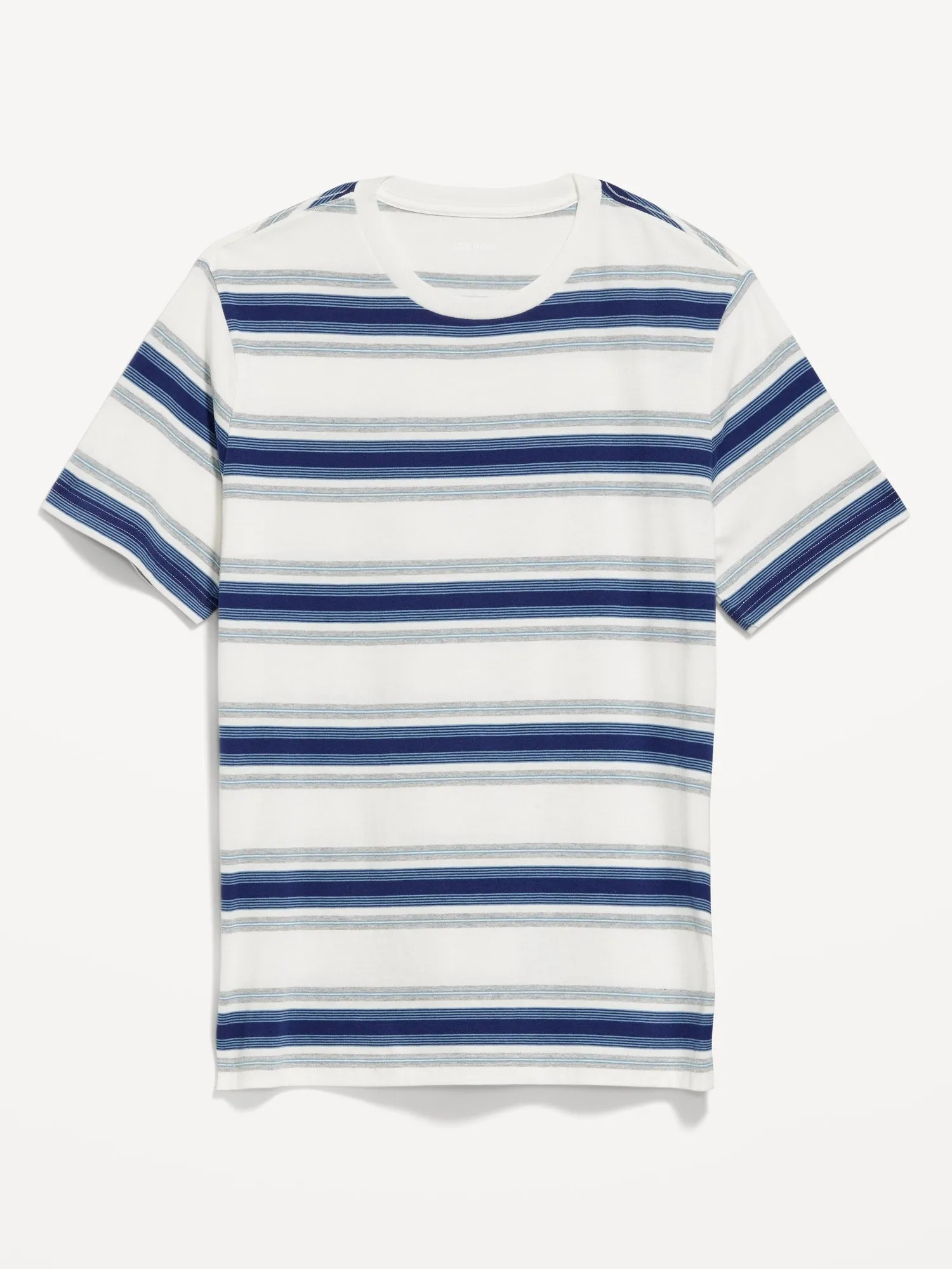 Crew-Neck Striped T-Shirt