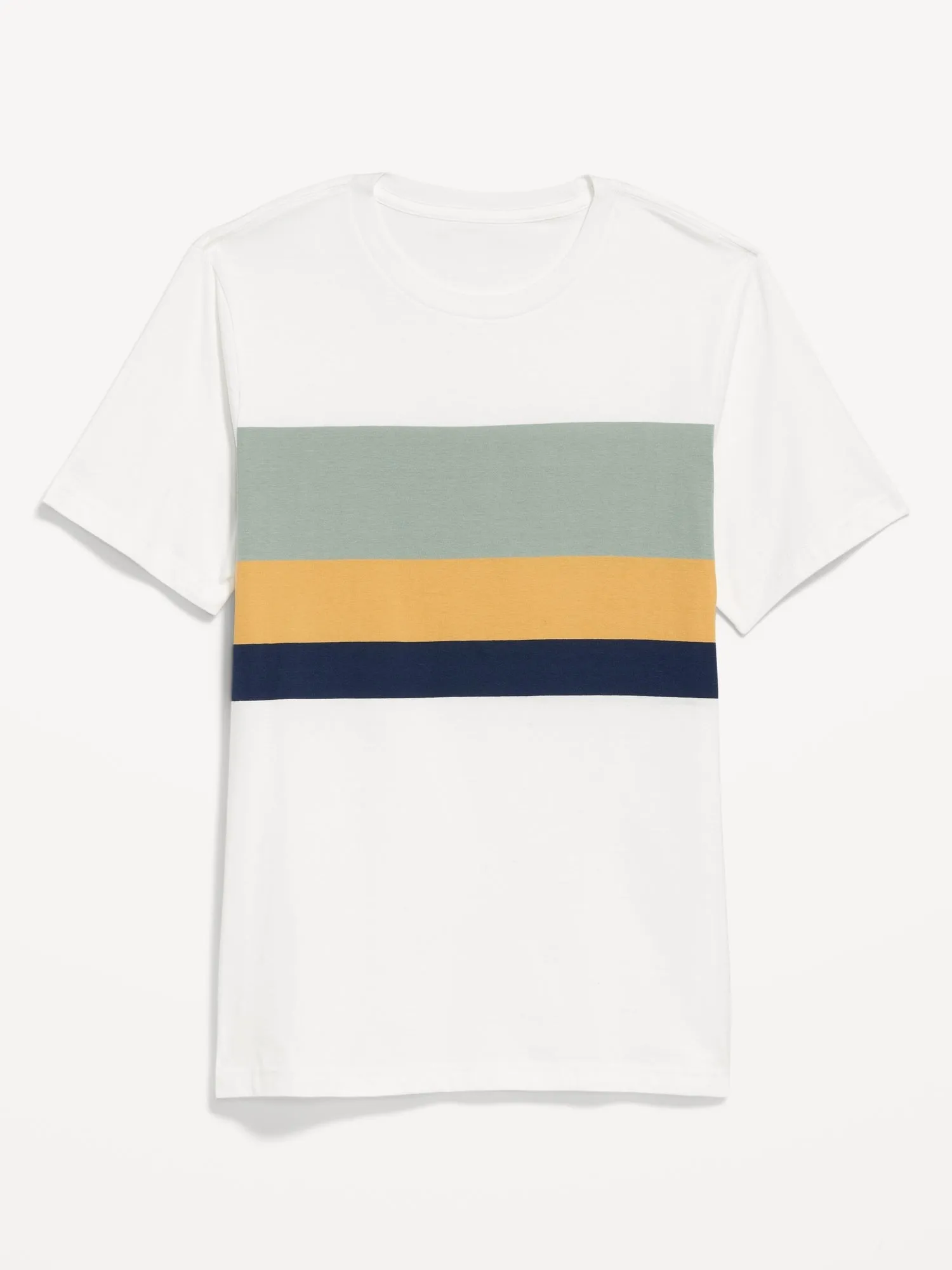 Crew-Neck Striped T-Shirt