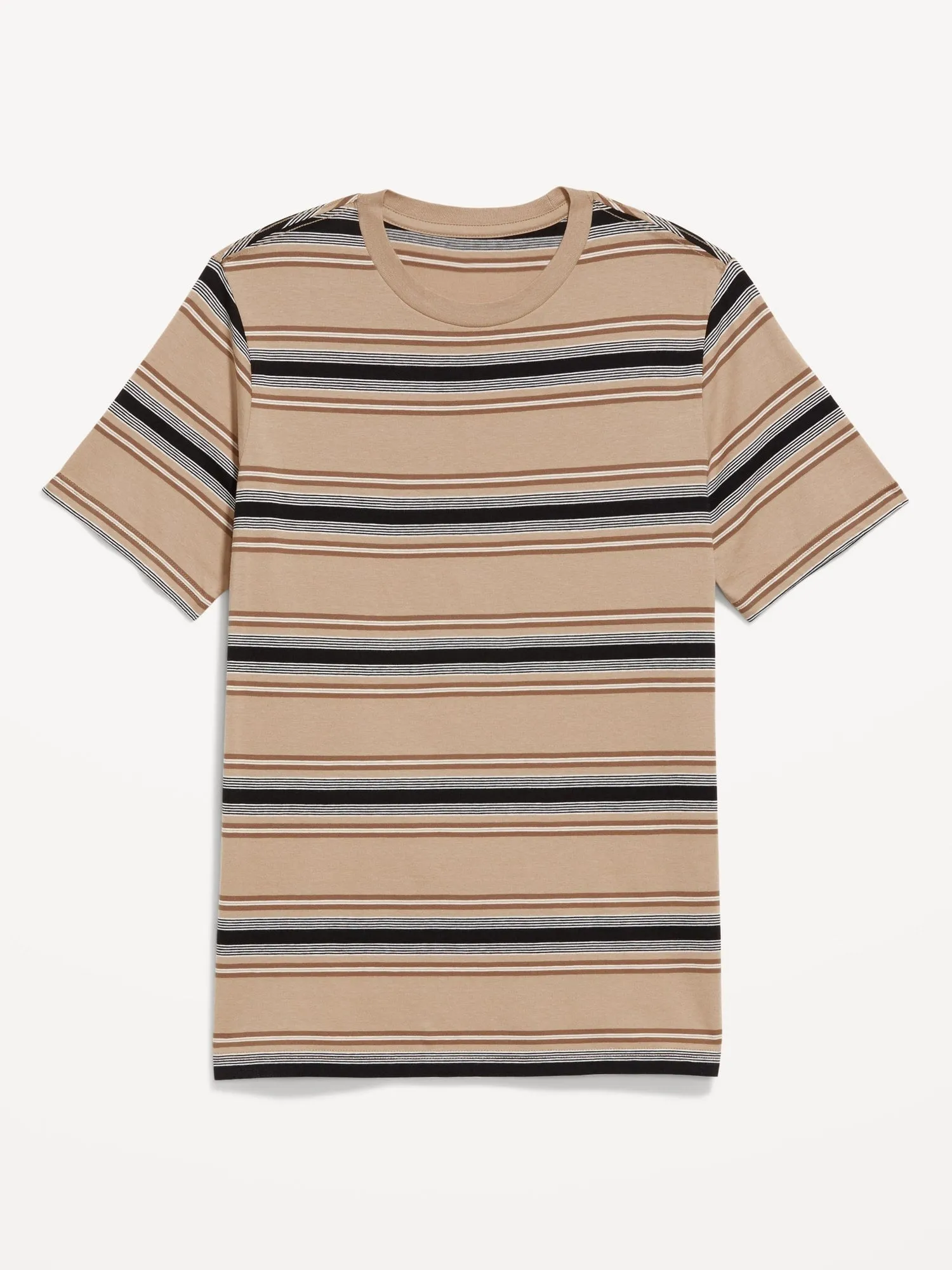 Crew-Neck Striped T-Shirt