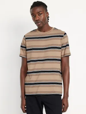 Crew-Neck Striped T-Shirt
