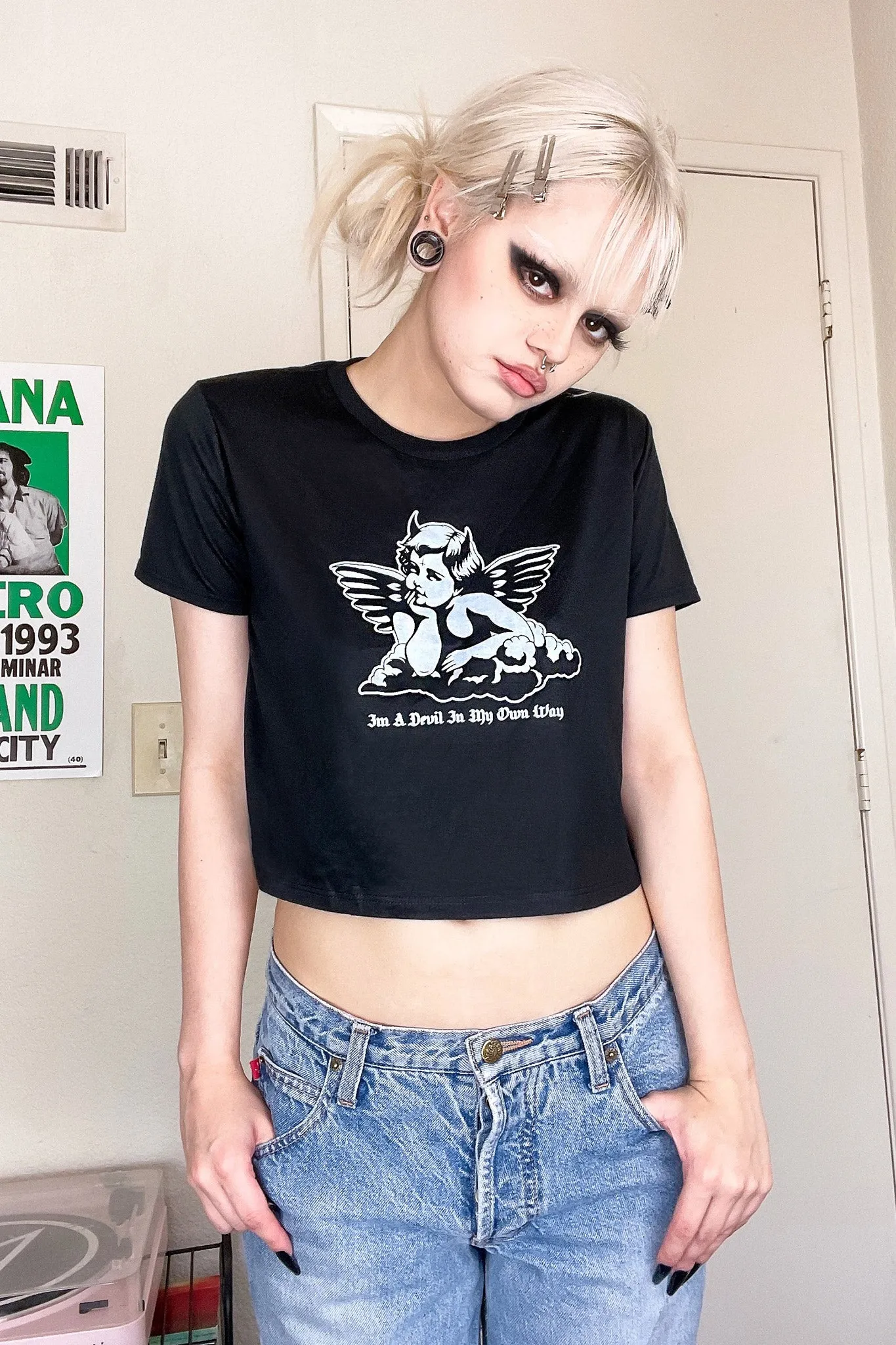 Devil Baby Crop Tee