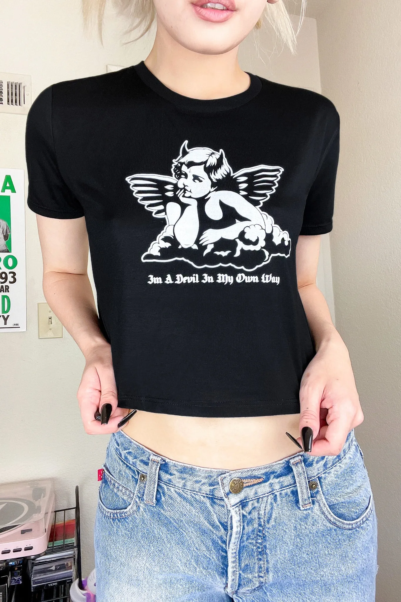 Devil Baby Crop Tee