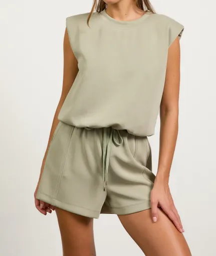 Dorothy Muscle Top Sage