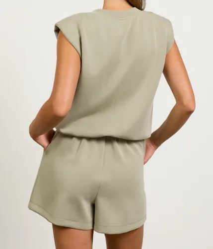 Dorothy Muscle Top Sage