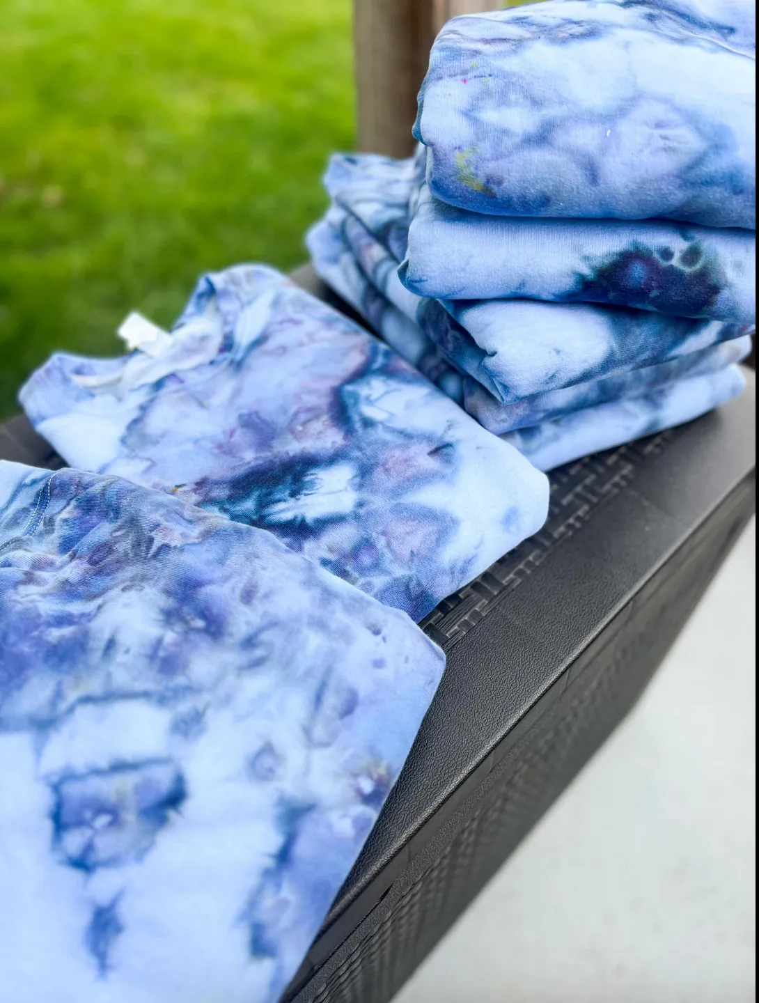 Dusty Blue Ice Dye