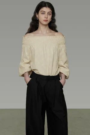 Effortless Chic One-Shoulder Blouse