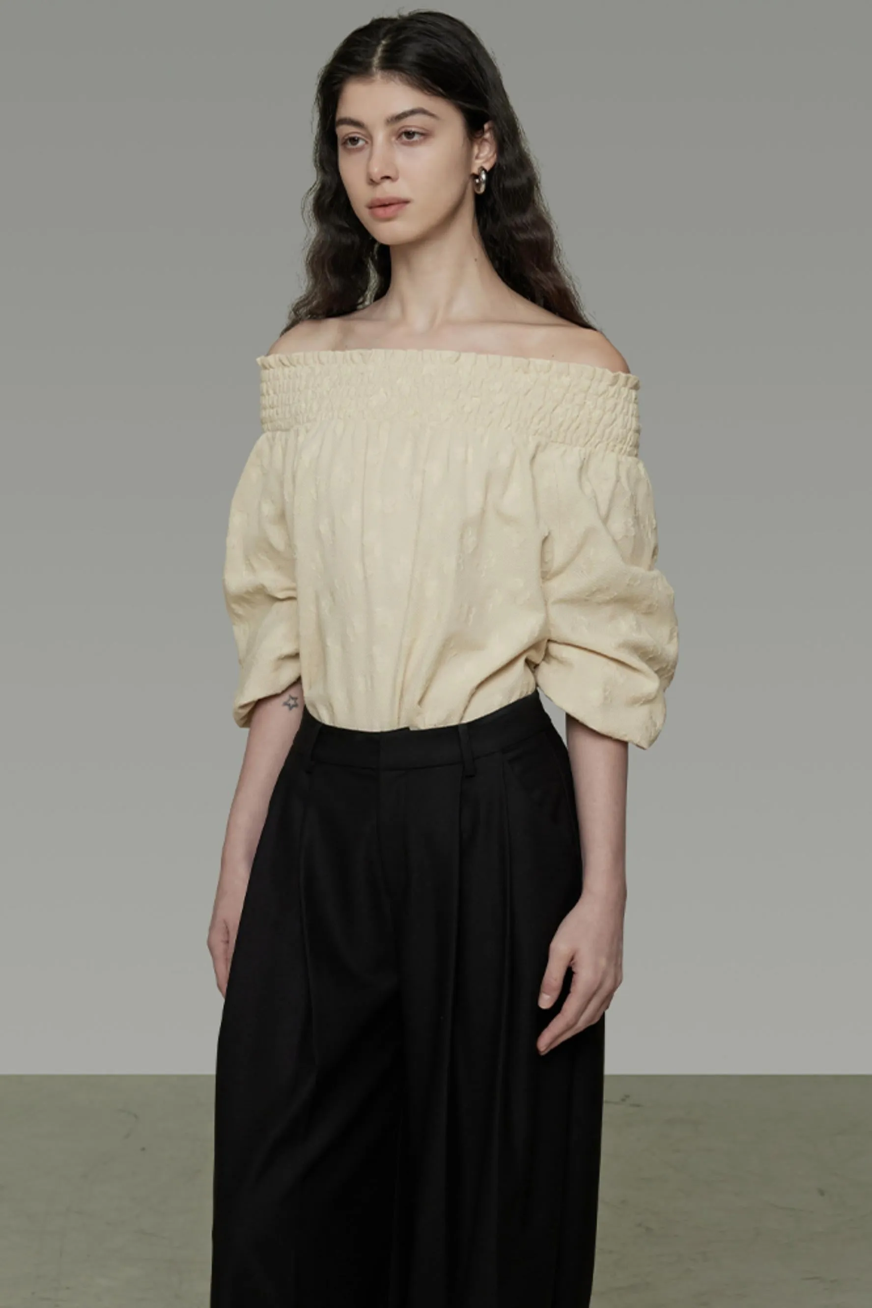 Effortless Chic One-Shoulder Blouse