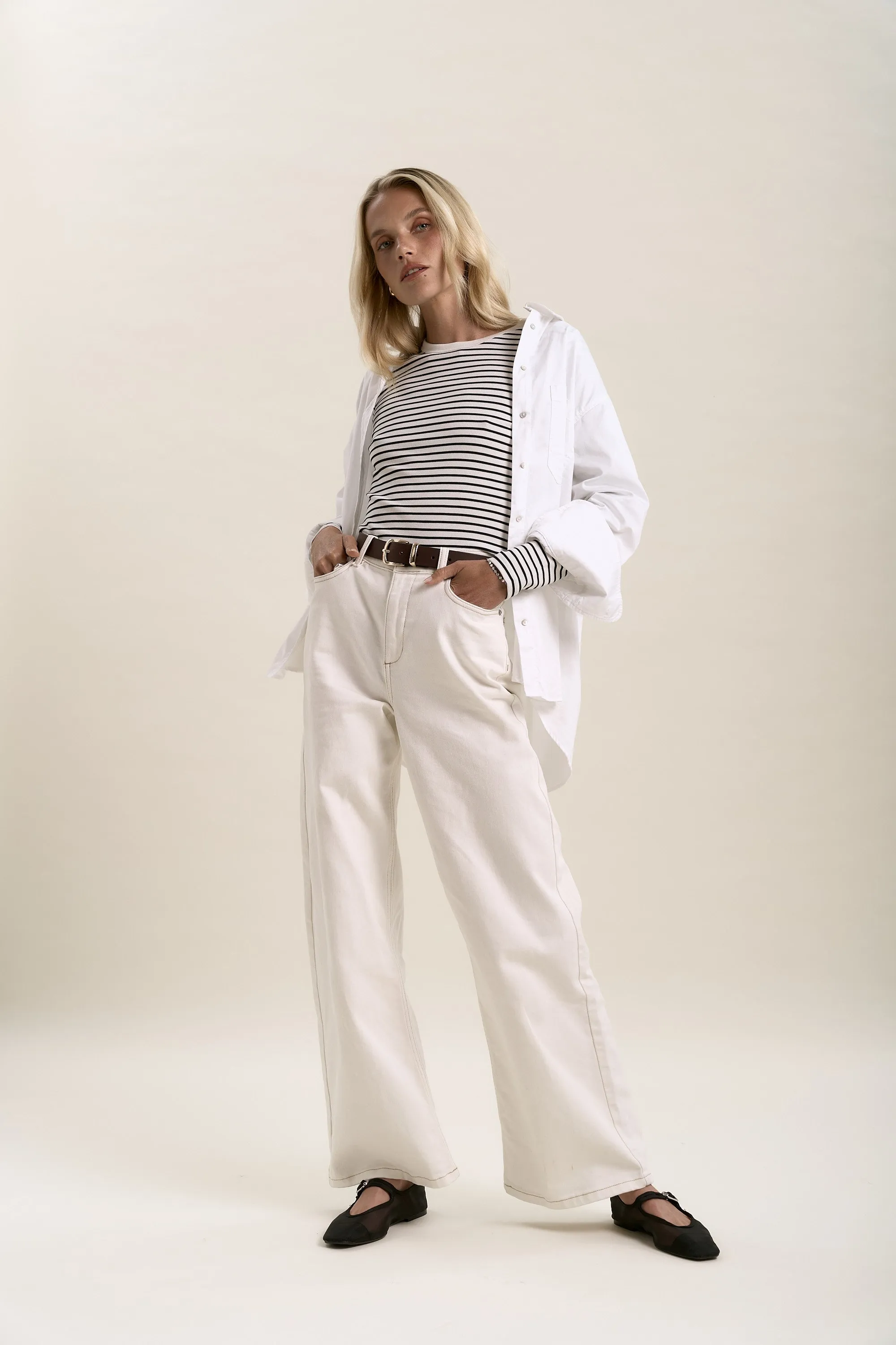 Elementary Basics Long Sleeve Rib Tee