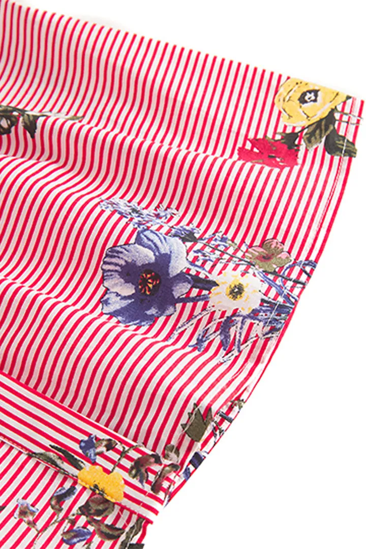 Emma Top - Red Hawaii
