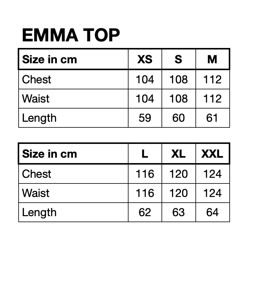 Emma Top - Red Hawaii
