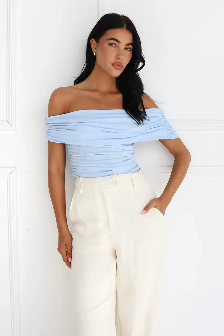 Ester Top - Powder Blue