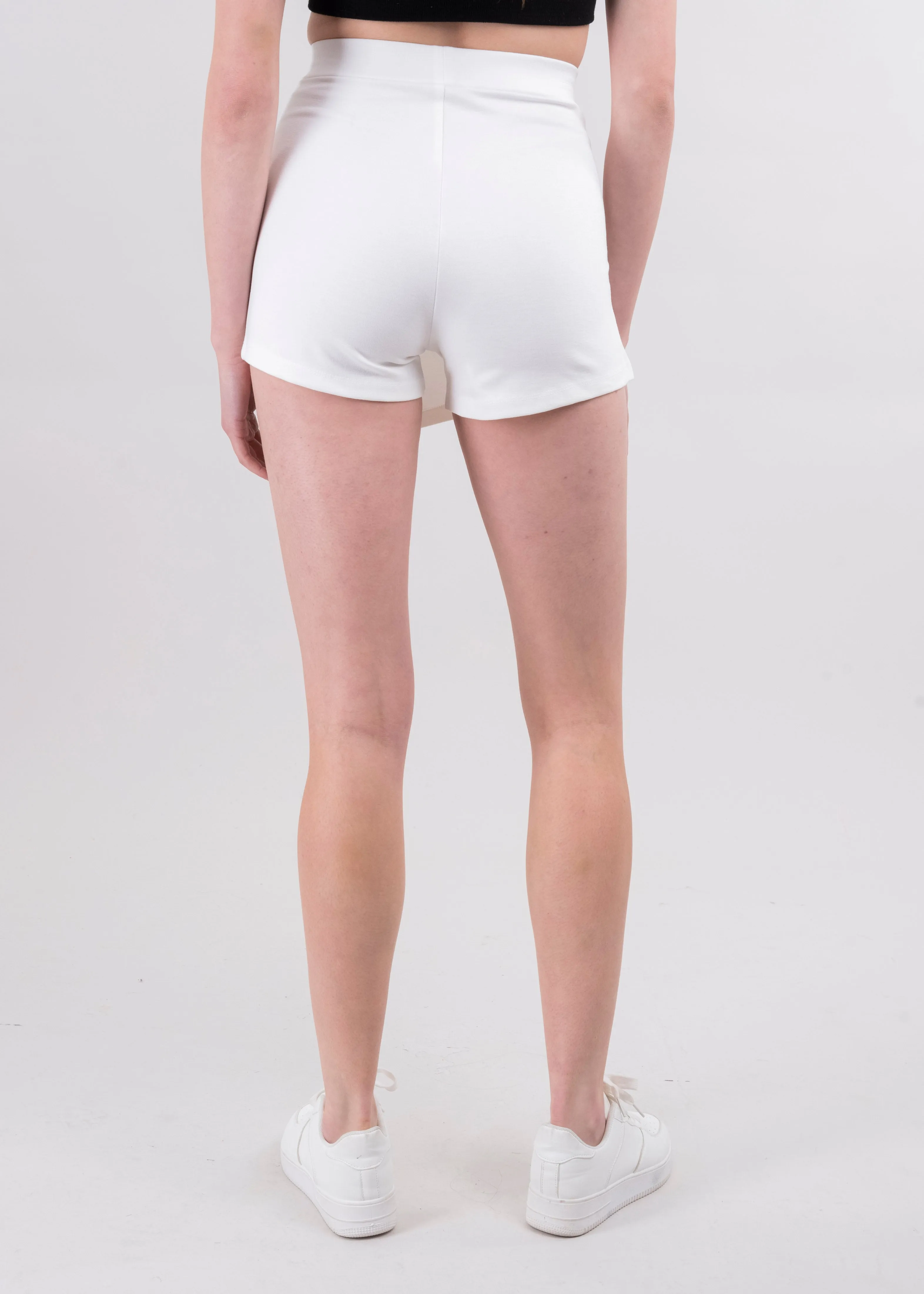 Falda Short Liso Asimétrico