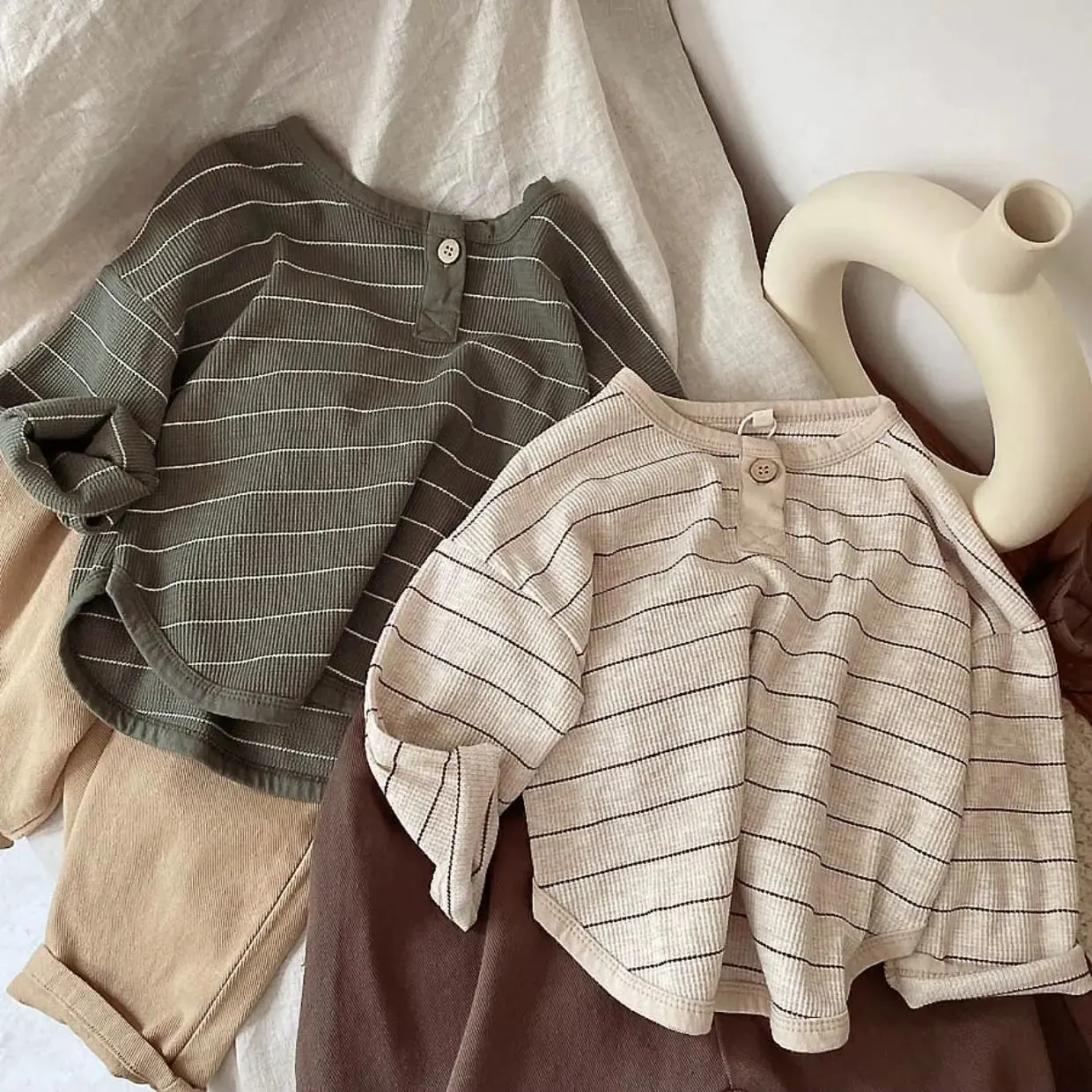 Fashion Striped Long Sleeve T-Shirt