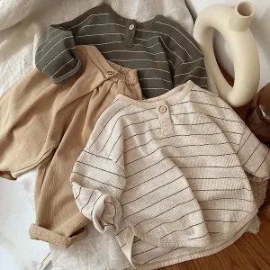 Fashion Striped Long Sleeve T-Shirt