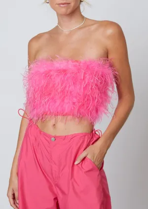 Feather Tube Top