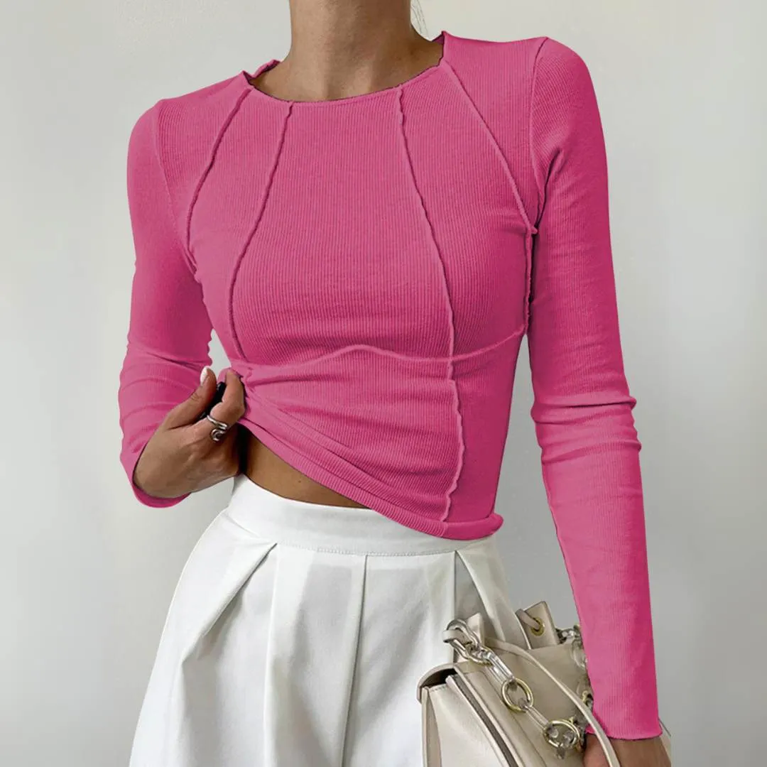 Gillian™ | Chic Minimalist Crop Top