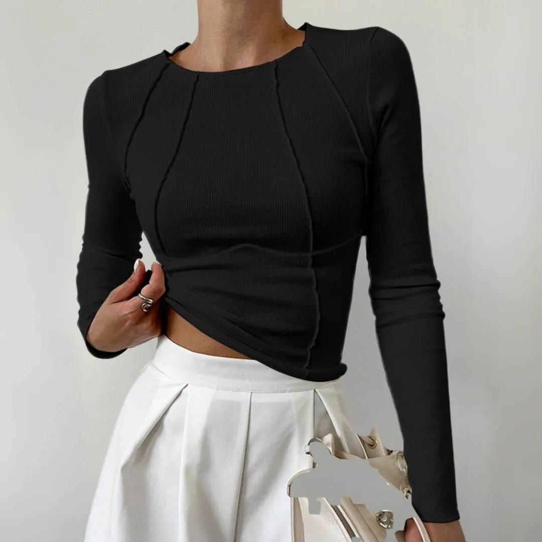 Gillian™ | Chic Minimalist Crop Top