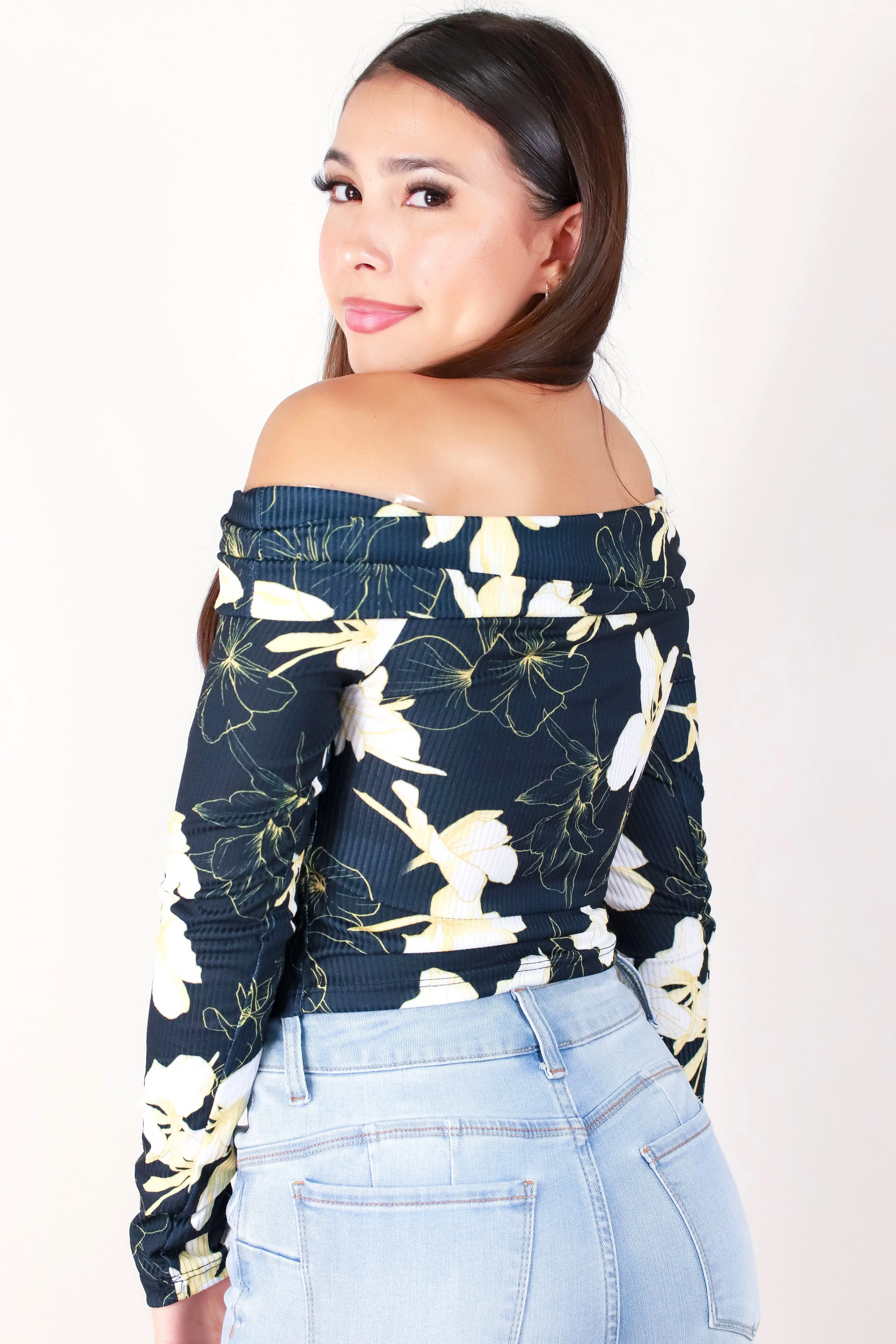 GINGER LILY FOLD OVER TOP