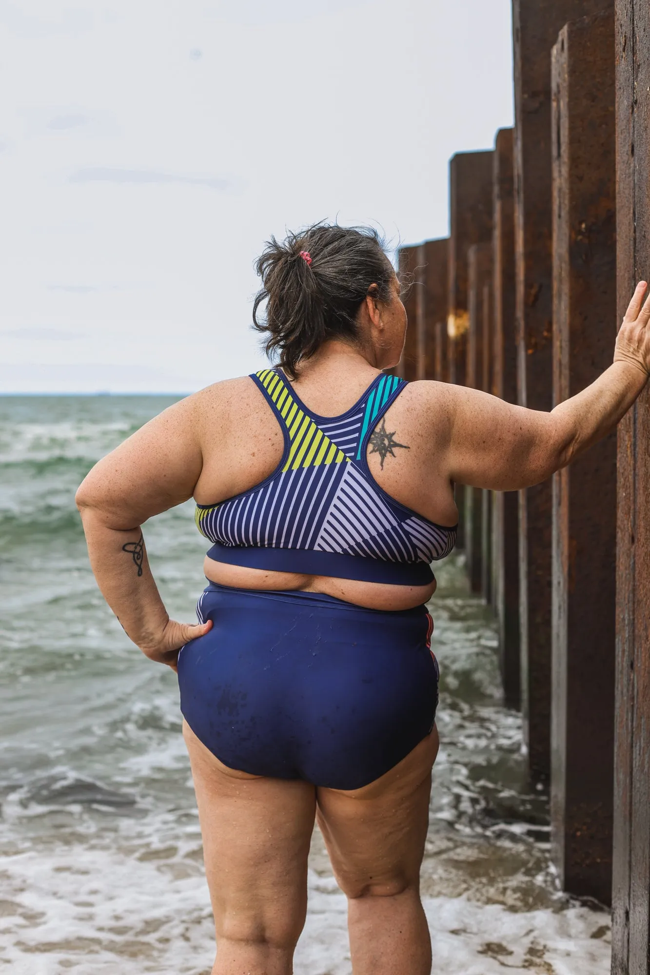 Glow full coverage swimwear/crop tops