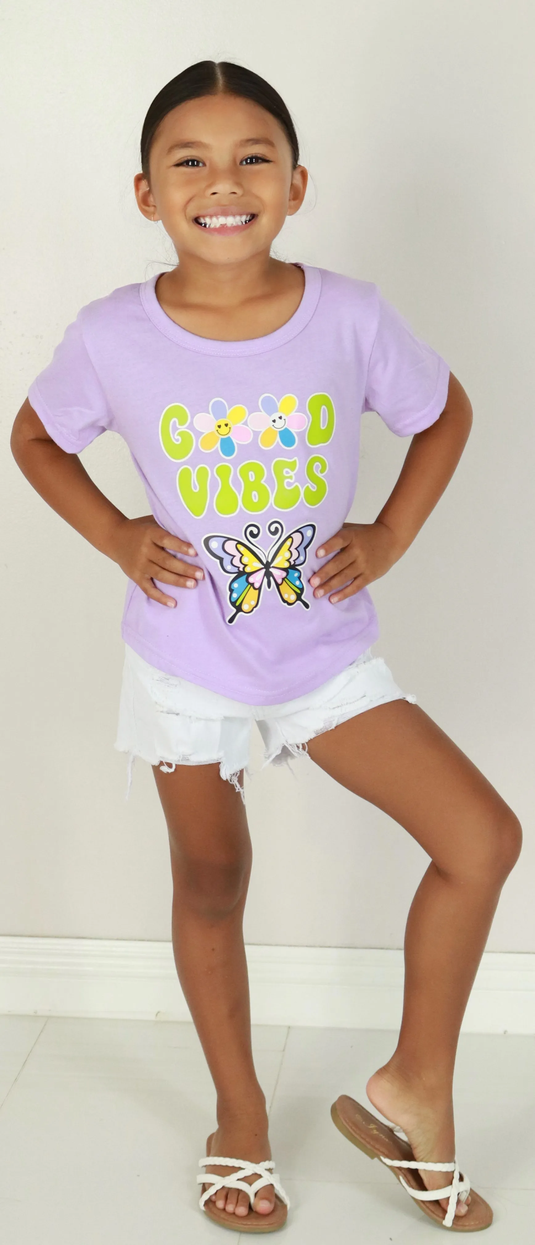GOOD VIBES TOP | KIDS SIZE 2T-4T