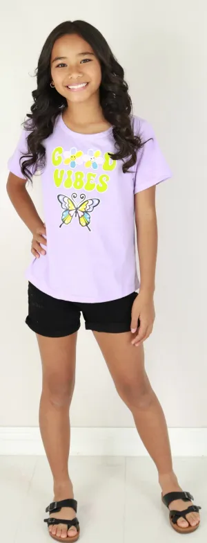 GOOD VIBES TOP | KIDS SIZE 7-16