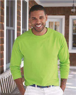 Hanes Men's Tagless® Long Sleeve T-Shirt - 5586