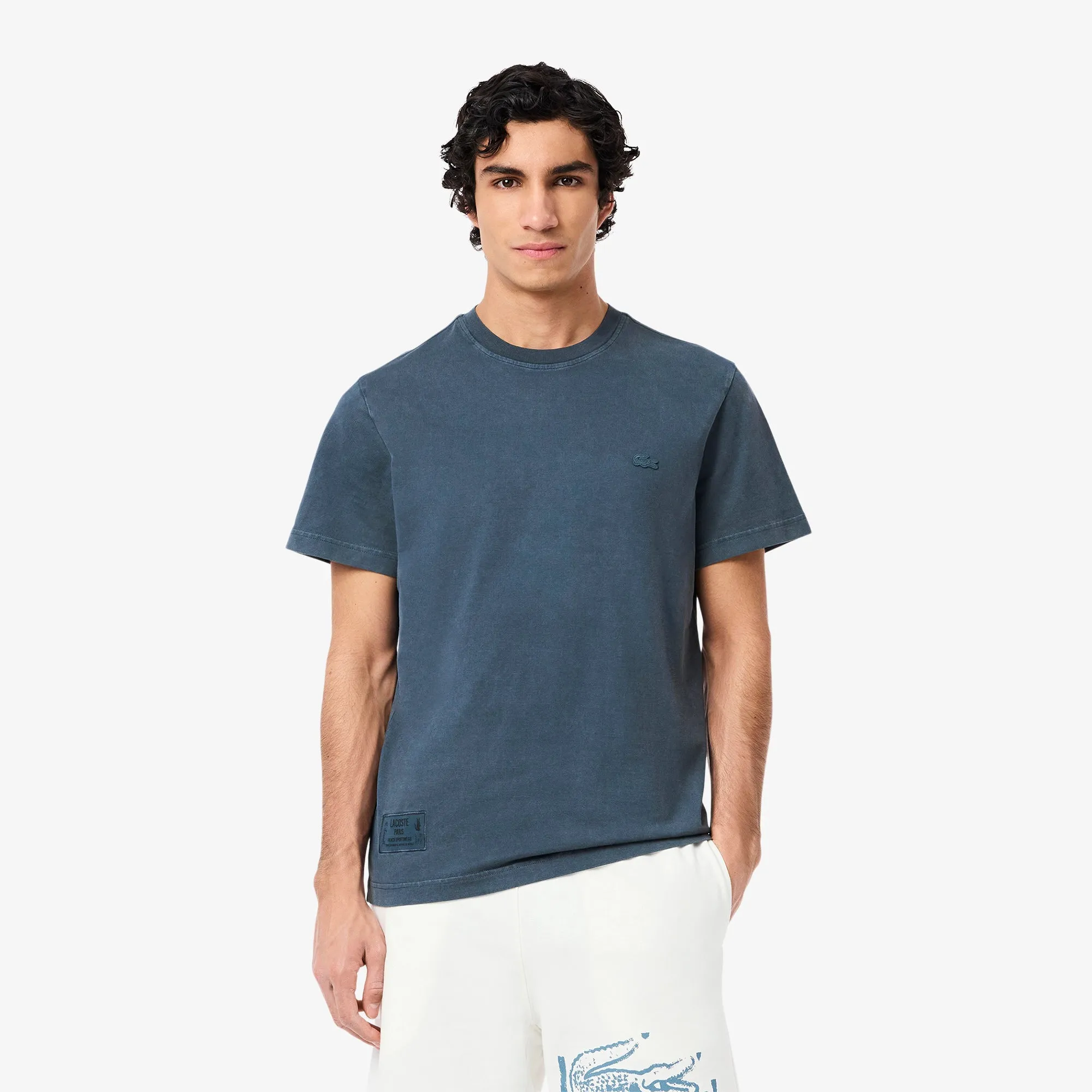 HEAVY COTTON T-SHIRT - LACOSTE