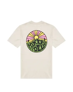 Hikerdelic Original Logo SS T-Shirt In Oatmilk
