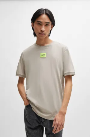 HUGO T-Shirts Regular Fit in Cotton - DIRAGOLINO212 10229761 01-50447978