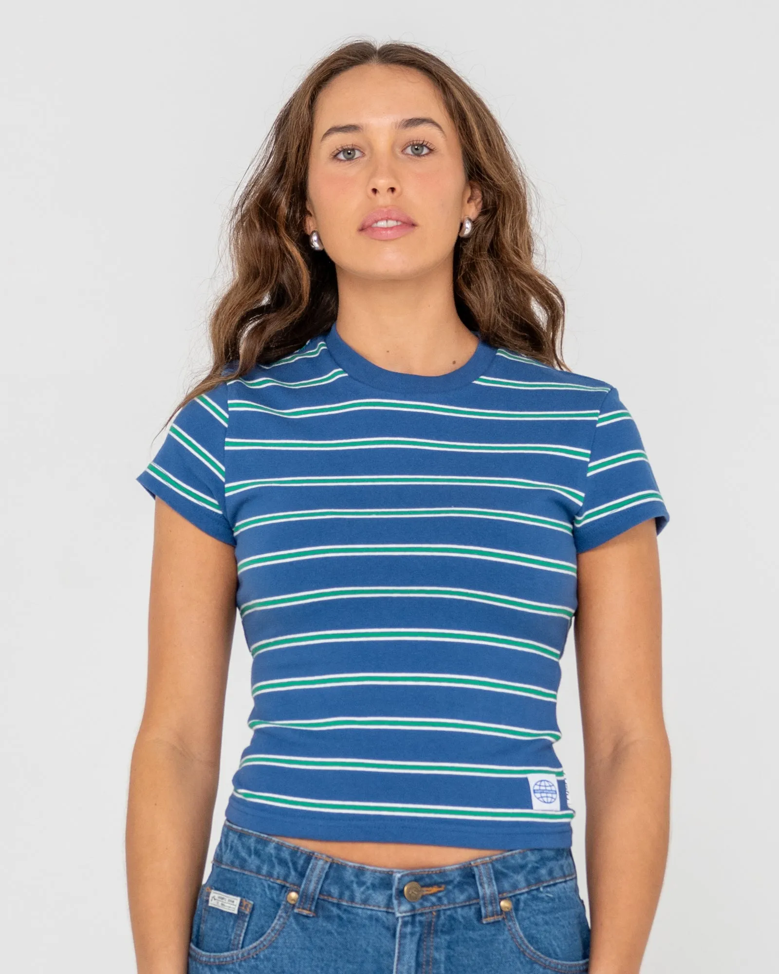 Inspectah Deck Striped Ringer Tee