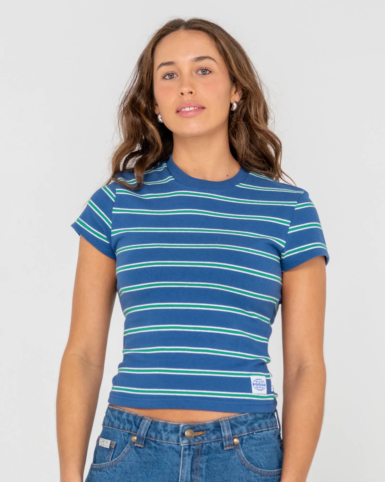 Inspectah Deck Striped Ringer Tee
