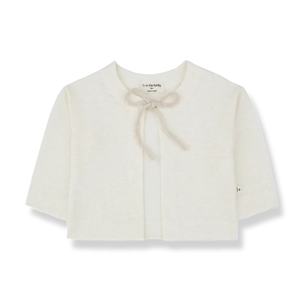 Iria off white cardigan by 1   In The Family