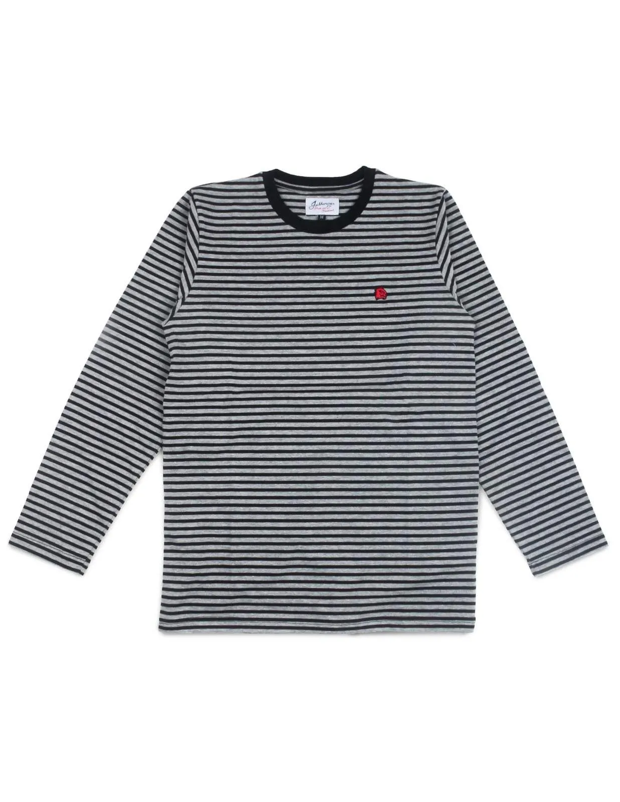 Jackhammer Beaver Striped Tee LS BG