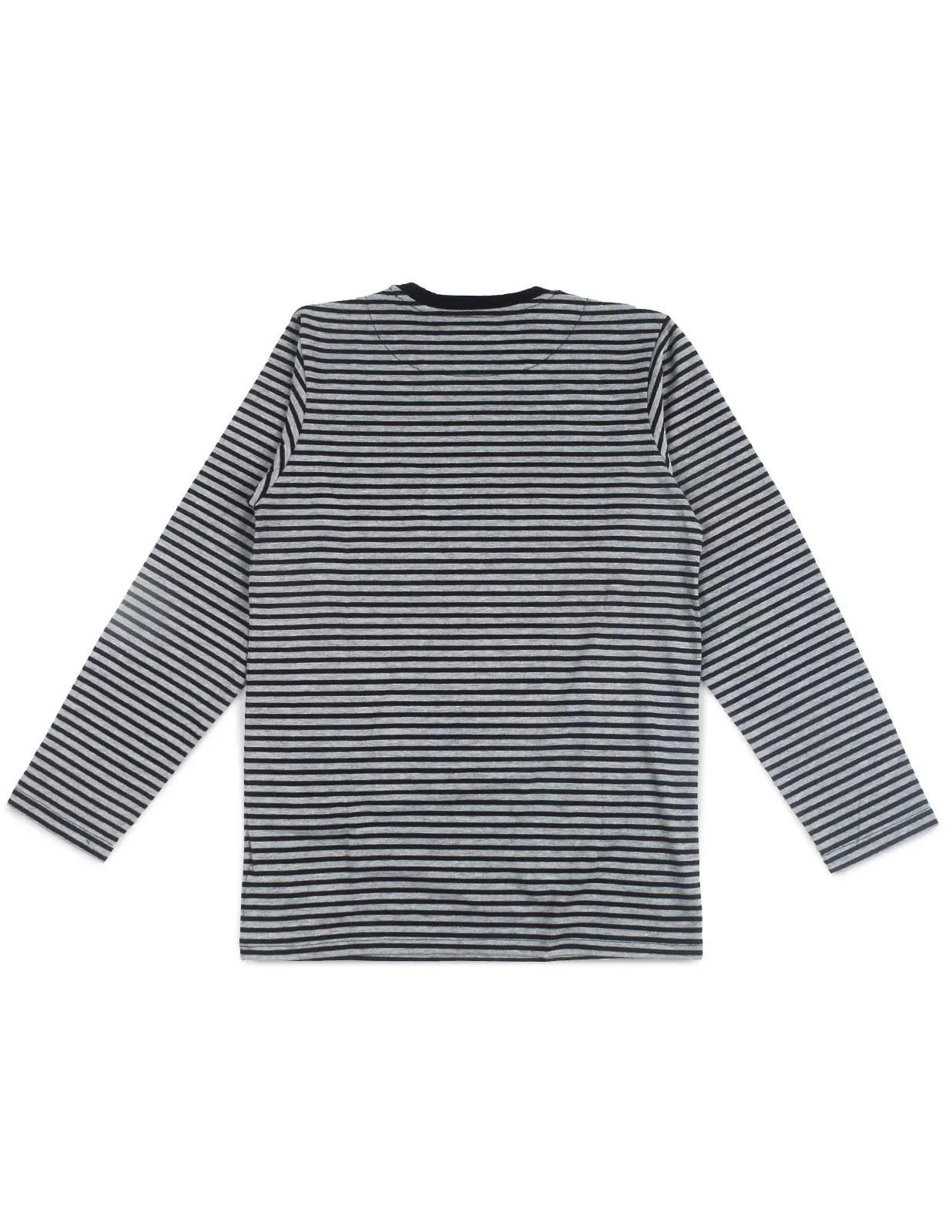 Jackhammer Beaver Striped Tee LS BG
