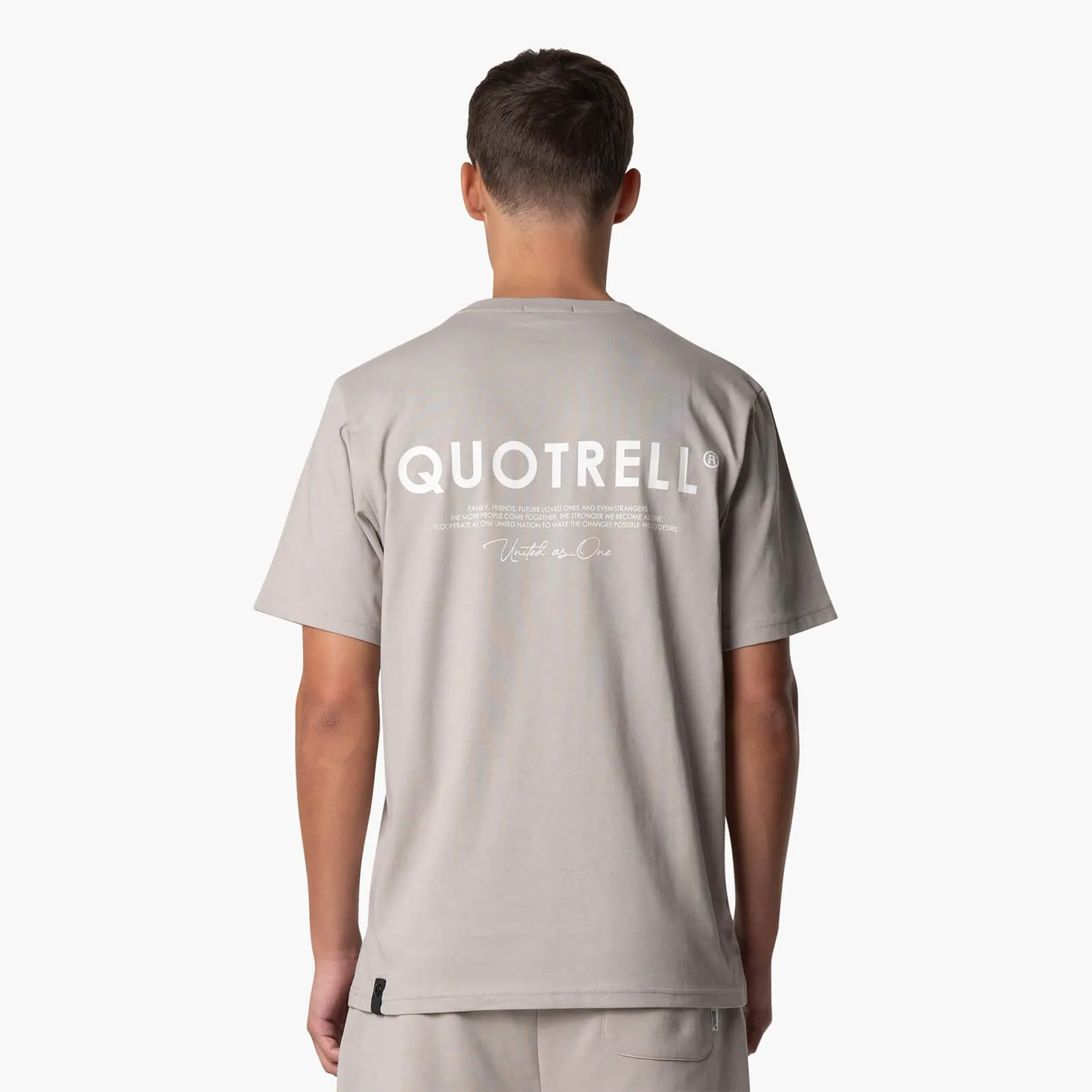 JAIPUR T-SHIRT | TAUPE/OFF WHITE