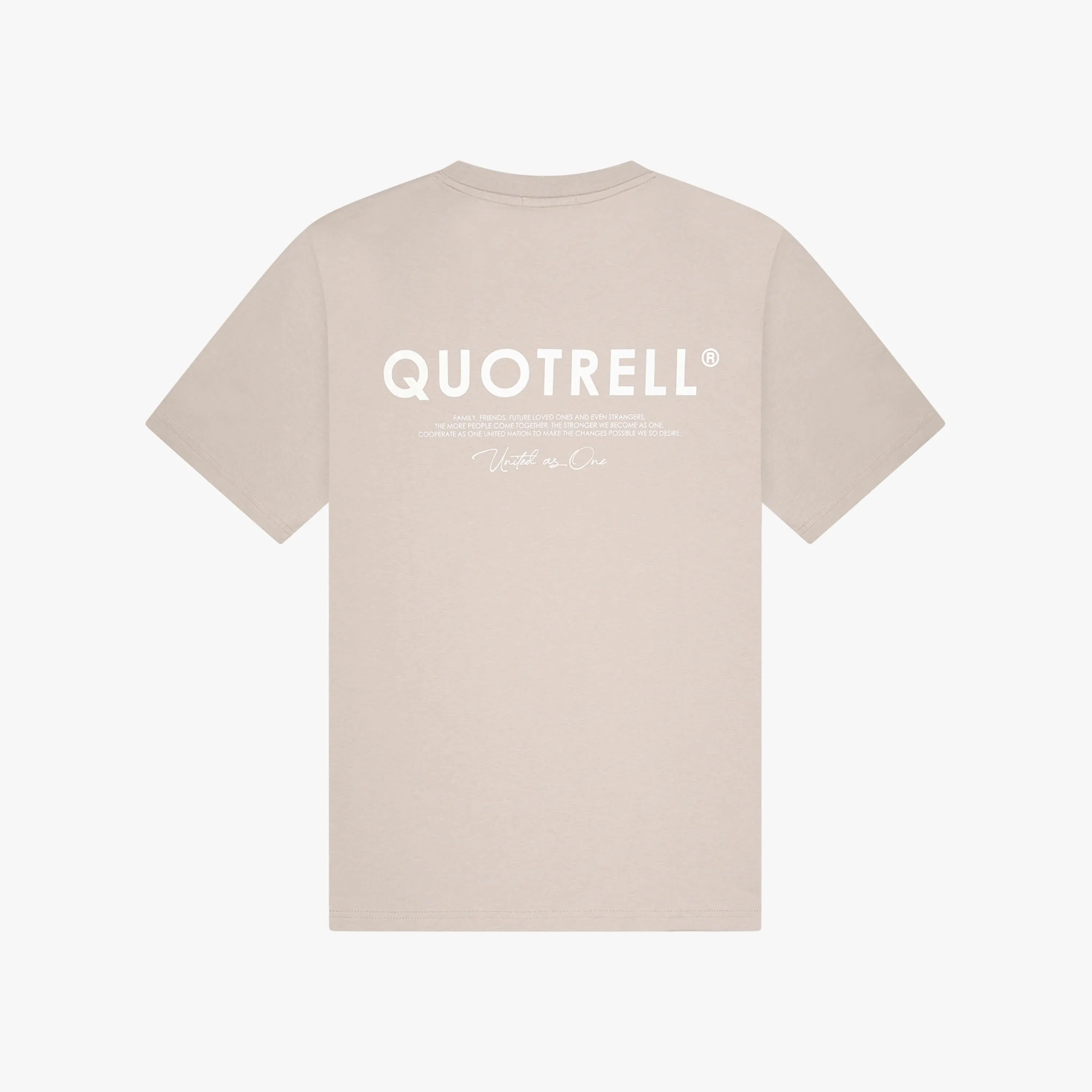 JAIPUR T-SHIRT | TAUPE/OFF WHITE