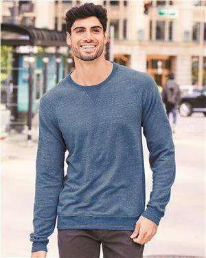 Jerzees Men's Terry Raglan V-Notch Sweatshirt - 91MR