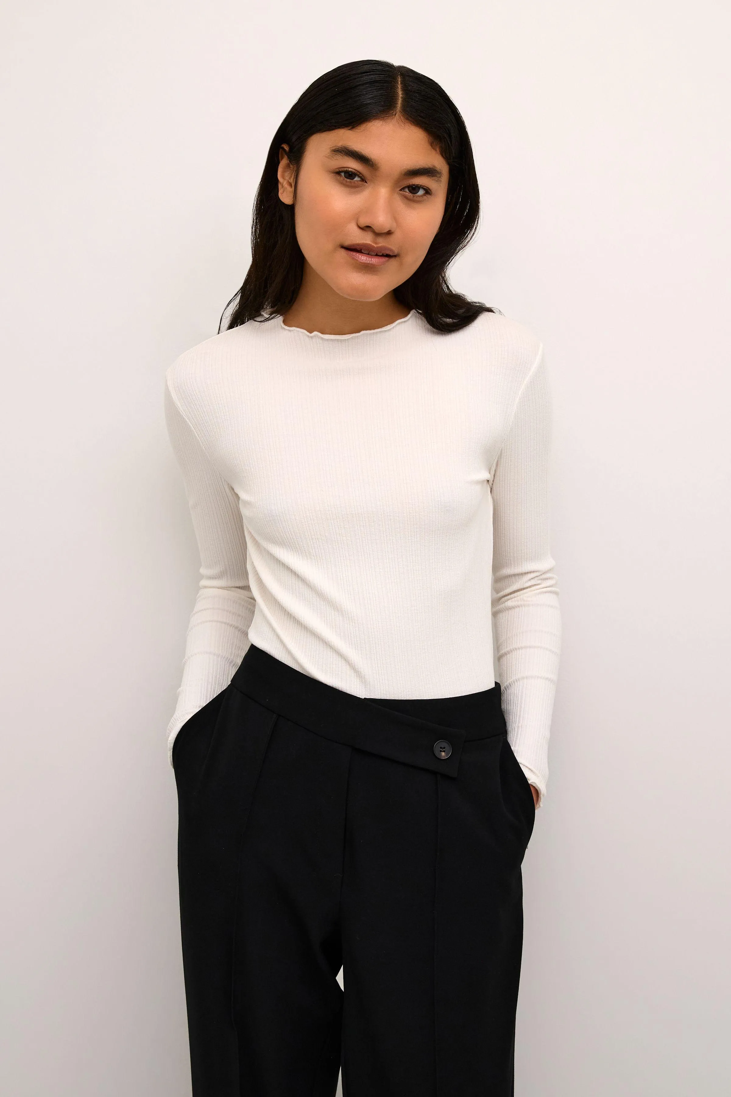 KBS Candace LS PLAIN Top
