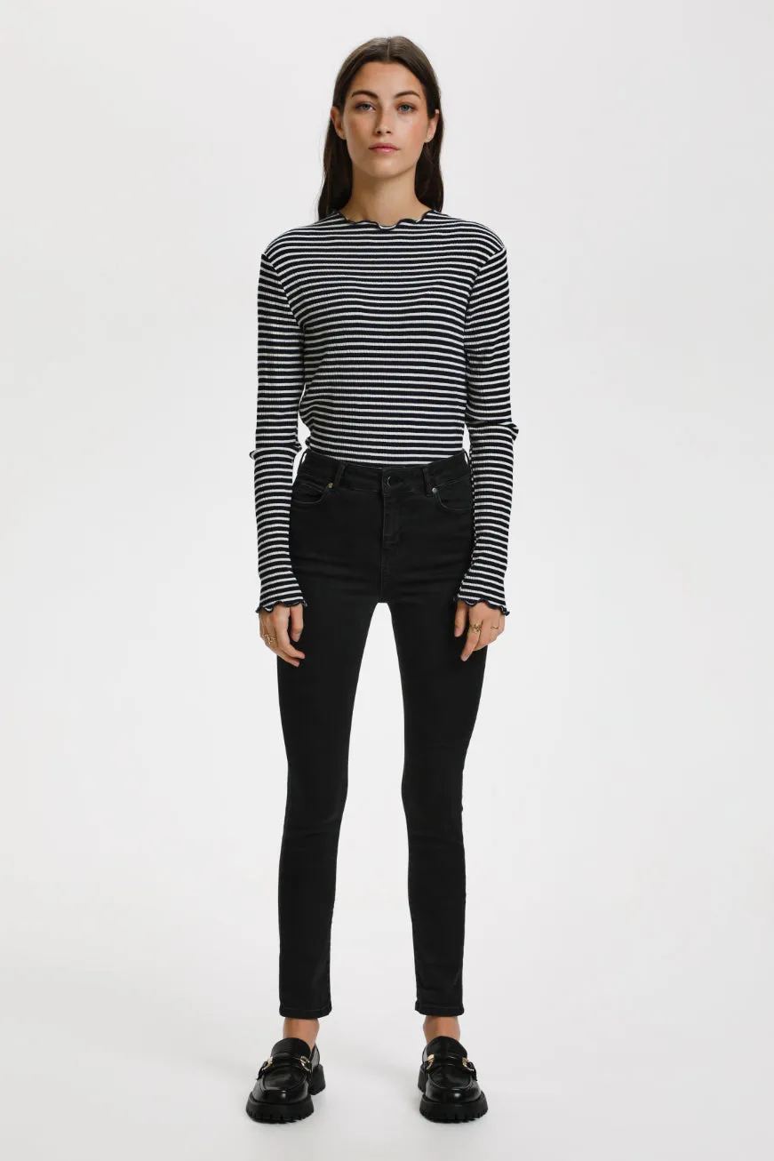 KBS Candace LS STRIPE Top