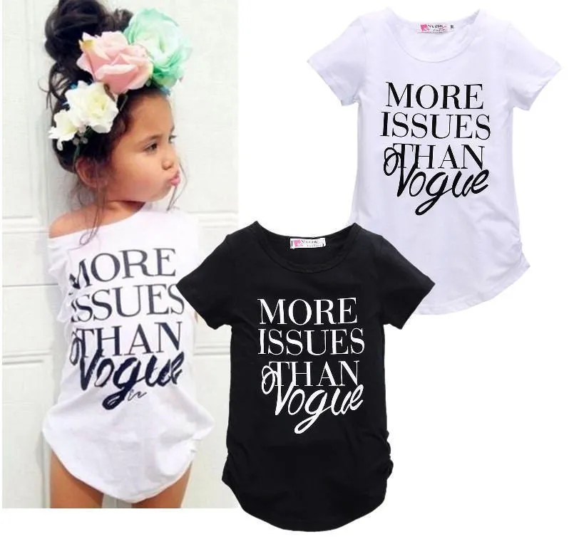 Kids Baby Girls Fashion Cotton Short sleeve T-shirt Tops Clothes
