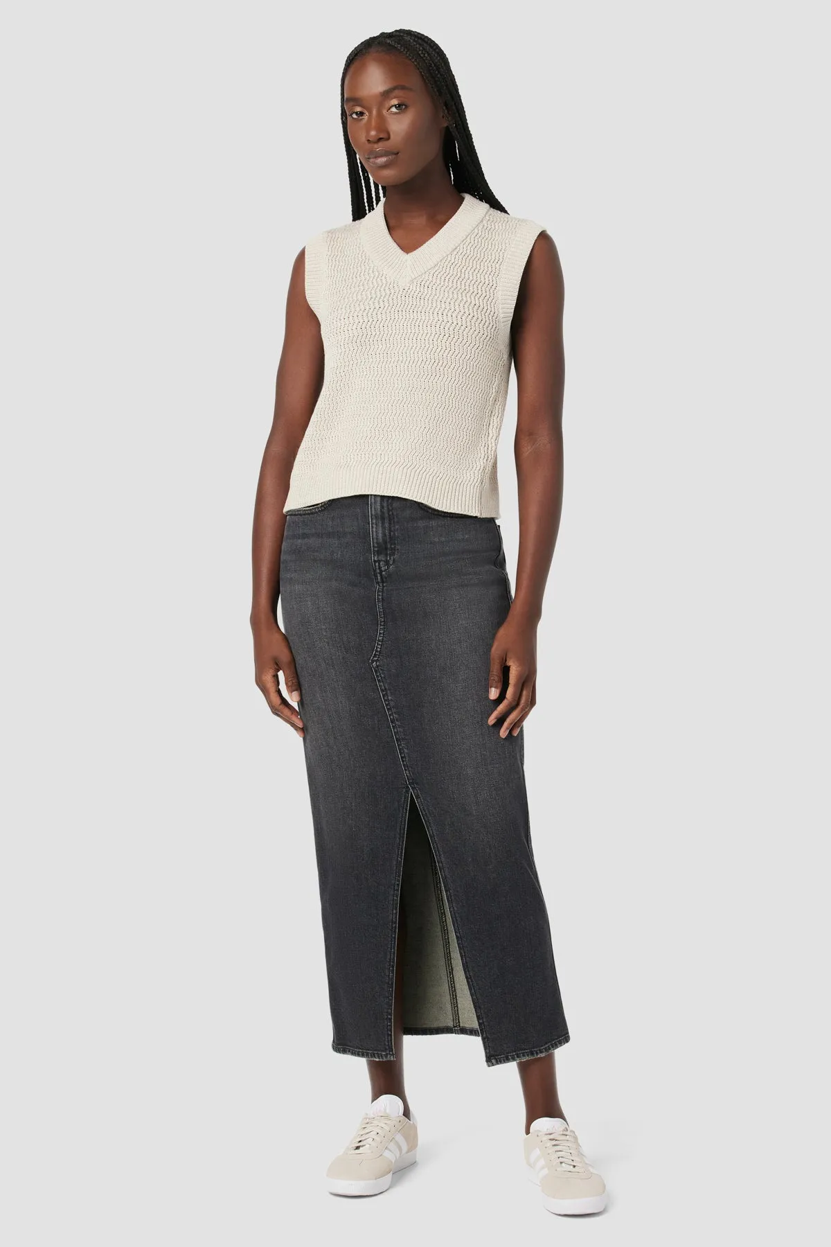 Knot Back Sleeveless Sweater